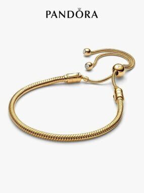 Pandora Snake Chain Slider Bracelet